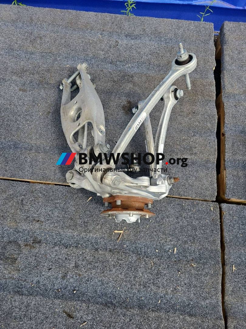 кулак задний левый BMW M2 G87 2023, 3.0 л., S58B30A, бензин, АКПП, c4p, купе, задний привод, правый руль, 2284533, 2284777, 8095657, 2284534, 9504611