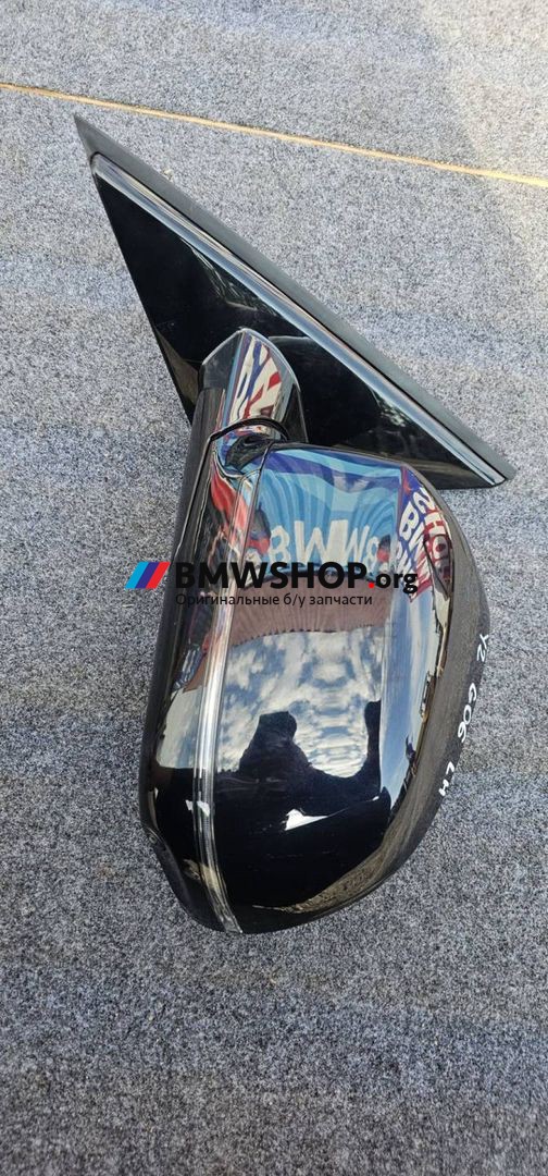 зеркало наружное левое BMW X6 G06 [рестайлинг] G06 2024, 3.0 л., B58B30, бензин, АКПП, 416 carbon-schwarz, внедорожник 5 дв., полный привод, 5A30B61