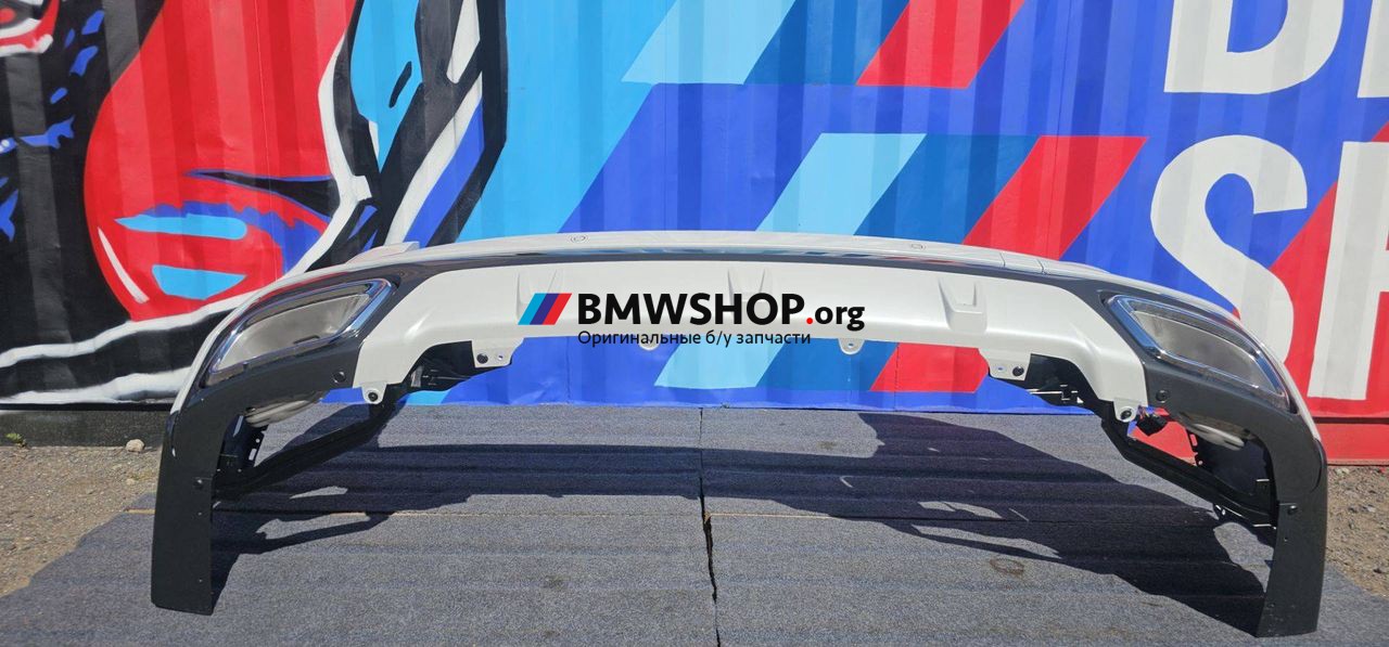 бампер задний BMW X5 G05 [рестайлинг] G05 2023, 3.0 л., B58B30, бензин, АКПП, a96, внедорожник 5 дв., полный привод, 5A9B970