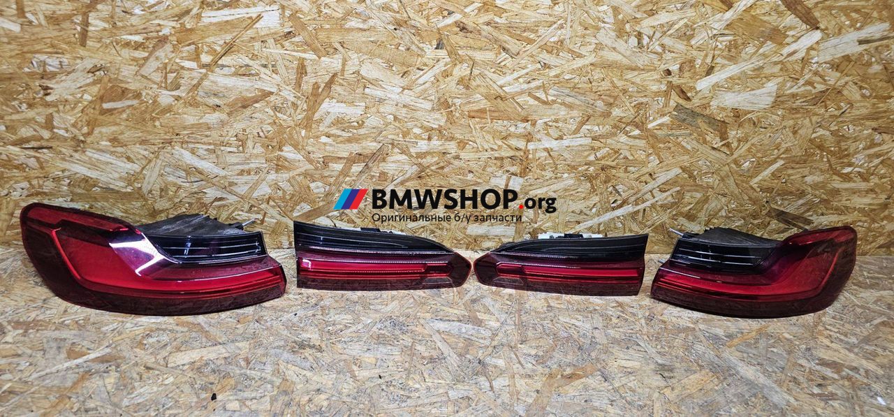 фонари задние (комплект) BMW X4 G02 [рестайлинг] G02 2023, 2.0 л., B46 B20 B, бензин, АКПП, a300, внедорожник 5 дв., полный привод, 7409395, 7409396, 7433798, 7433797