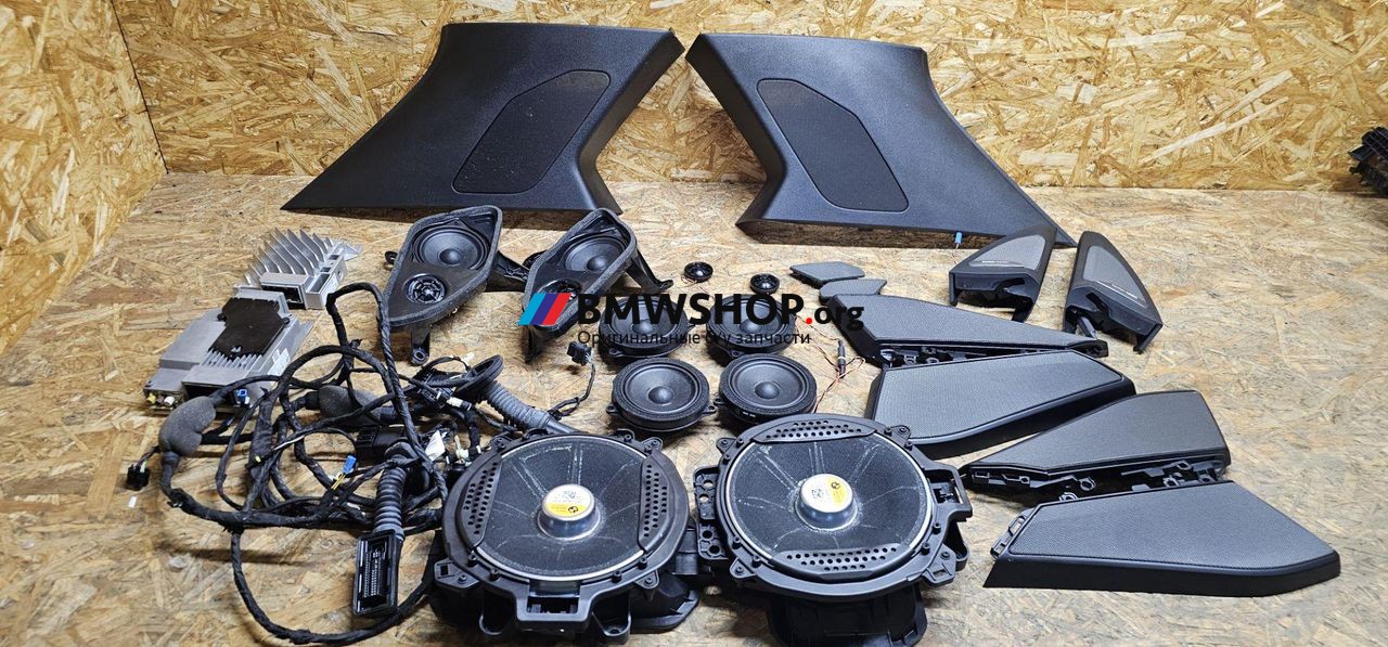 комплект акустики BMW X5 G05 2019, 3.0 л., B57 D30 B, дизель, АКПП, 475 black-sapphire metallic, хетчбэк 5 дв., полный привод, правый руль, 5A207E7, 5A2D558