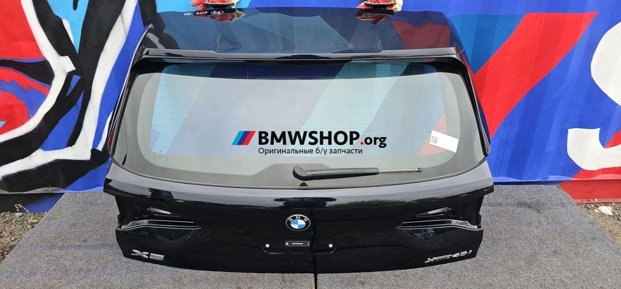 крышка багажника (дверь 3-5) BMW X5 G05 [рестайлинг] G05 2023, 3.0 л., B58B30, бензин, АКПП, 416 carbon schwarz, внедорожник 5 дв., полный привод, 7931925