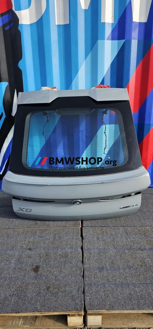 крышка багажника (дверь 3-5) BMW X6 G06 [рестайлинг] G06 2023, 3.0 л., B58B30, бензин, АКПП, c4p, внедорожник 5 дв., полный привод, 9491559