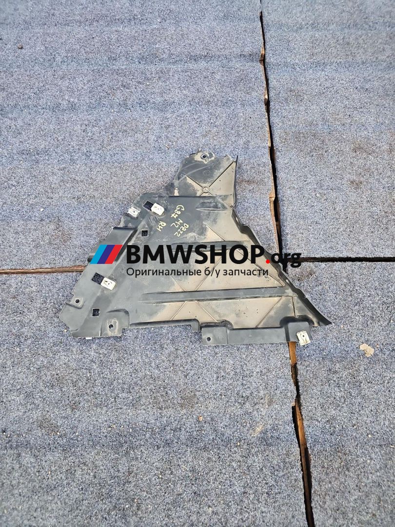 защита арок передняя правая (подкрылок) BMW M2 G87 2024, 3.0 л., S58B30A, бензин, АКПП, c4p, купе, задний привод, правый руль, 8082494