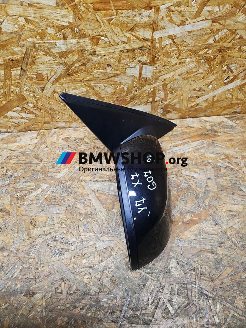 зеркало наружное правое BMW X7 G07 [рестайлинг] G07 2023, 3.0 л., B58B30, бензин, АКПП, 475 black-sapphire metallic, внедорожник 5 дв., полный привод, 5A30B92