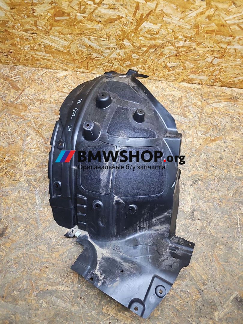 защита арок задняя левая (подкрылок) BMW X7 G07 [рестайлинг] G07 2023, 3.0 л., B58B30, бензин, АКПП, 475 black-sapphire metallic, внедорожник 5 дв., полный привод, 7424913