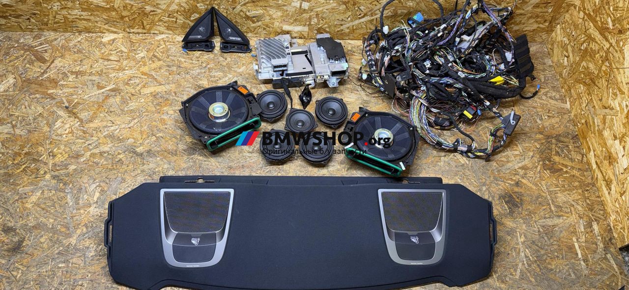 комплект акустики BMW M2 G87 2023, 3.0 л., S58B30A, бензин, АКПП, c4p, купе, задний привод, правый руль, 5A5CA89, 5A9BF91, 2622862, 8E01516