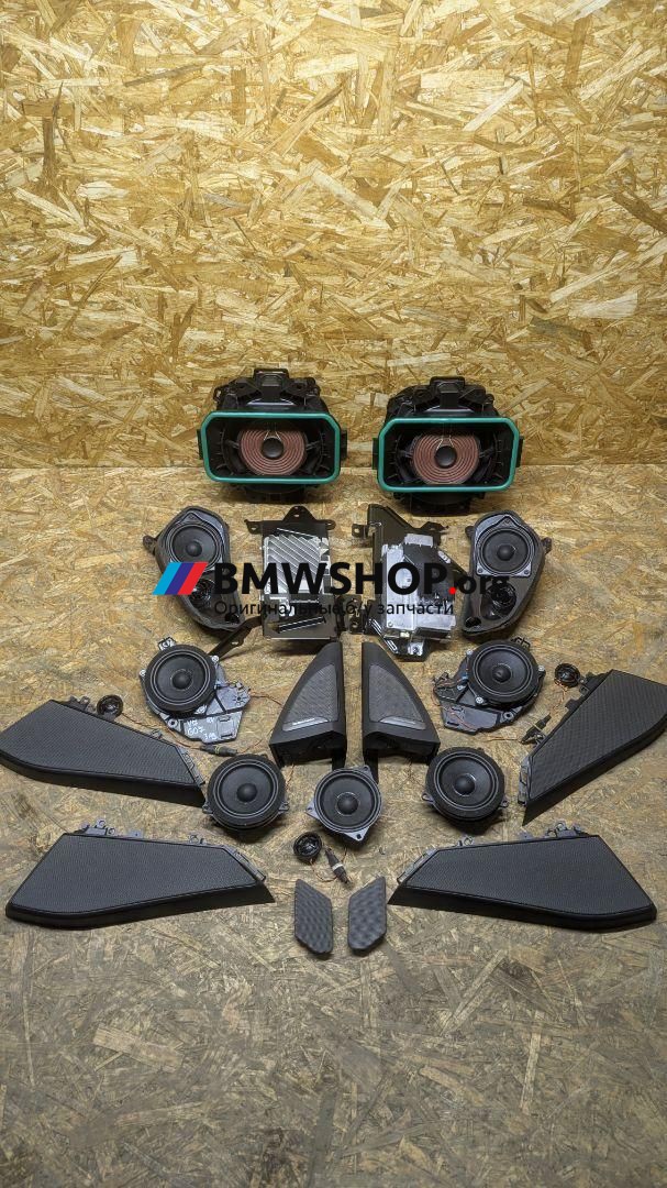 комплект акустики BMW X7 G07 [рестайлинг] G07 2023, 3.0 л., B58B30, бензин, АКПП, 475 black-sapphire metallic, внедорожник 5 дв., полный привод, 5A5CA89, 5A9BF92