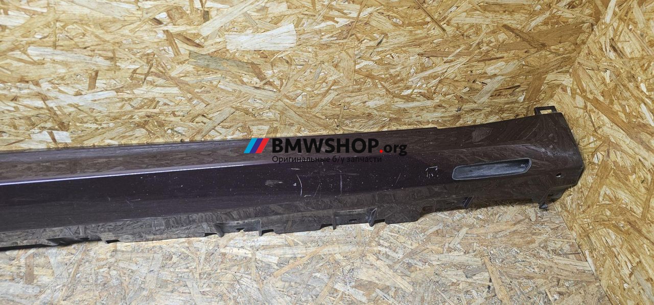 накладка на порог BMW X5 G05 2021, 3.0 л., B58B30, бензин, АКПП, внедорожник 5 дв., 8069278
