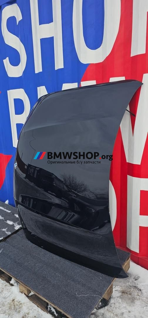 капот BMW X6 G06 [рестайлинг] G06 2024, 3.0 л., B58B30, бензин, АКПП, 416 carbon-schwarz, внедорожник 5 дв., полный привод, 7492375