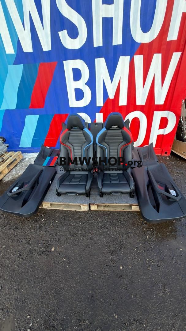 салон (комплект сидений) BMW M2 G87 2024, 3.0 л., S58B30A, бензин, АКПП, c4p, купе, задний привод, правый руль, 9504873