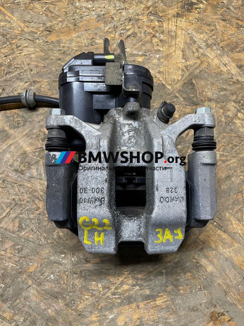 суппорт задний левый BMW 4 серия G22/G23 G22 2020, 2.0 л., B46 B20 B, бензин, АКПП, купе, полный привод, 8836837, 8844393
