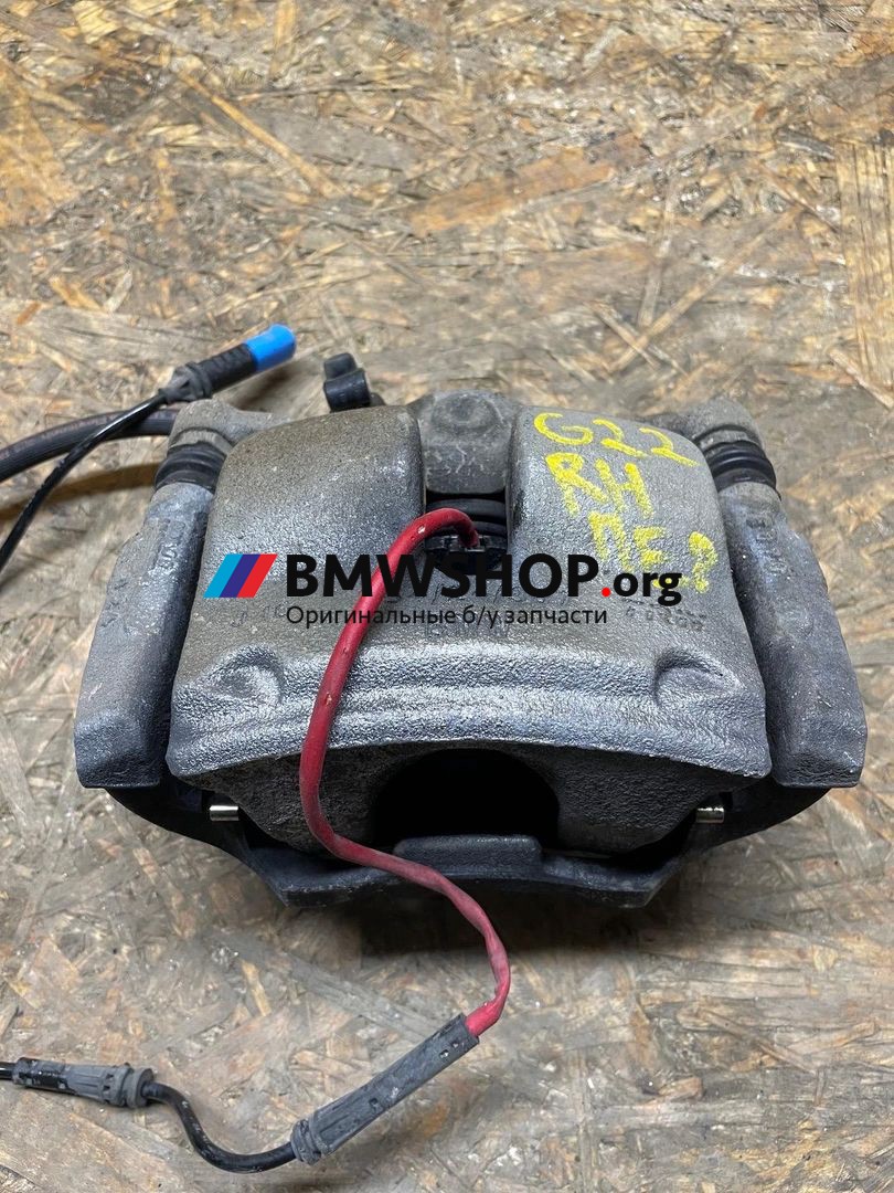 суппорт передний правый BMW 4 серия G22/G23 G22 2020, 2.0 л., B46 B20 B, бензин, АКПП, купе, полный привод, 6860265, 6890553