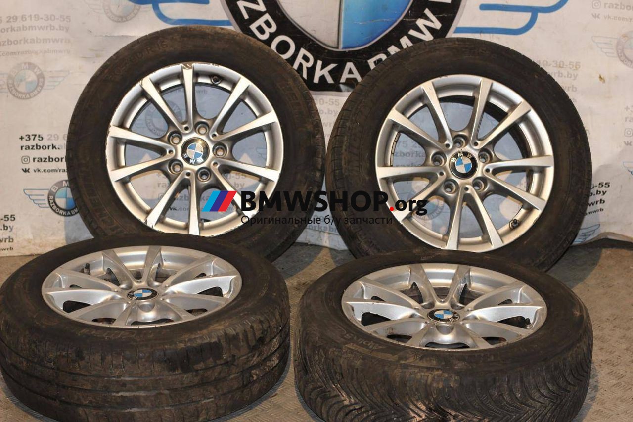 диск литой BMW 3 серия F30/F31/F34 2014, 2.0 л., дизель, АКПП, белый, седан, правый руль, 36116796236