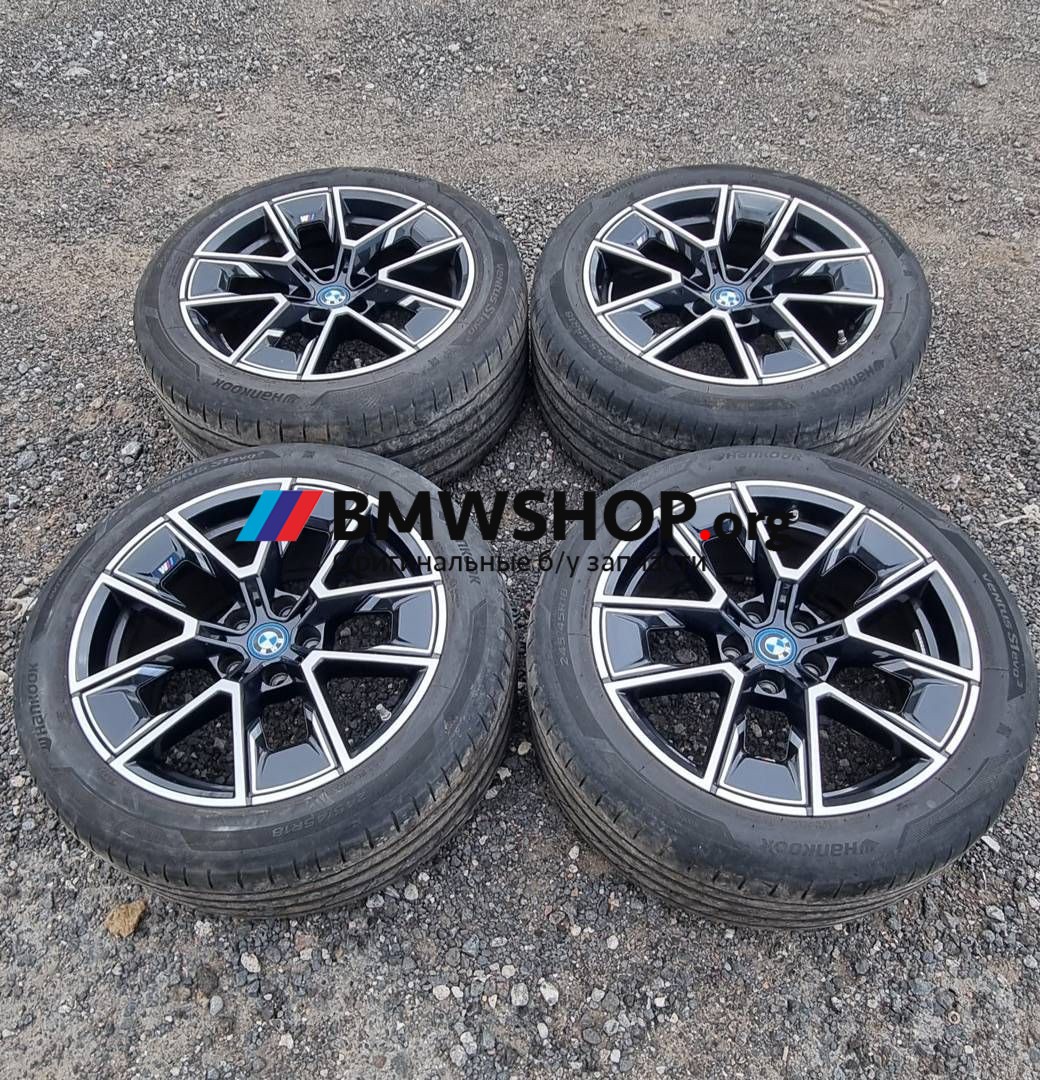 диск литой BMW 4 серия G26 2022, электро, portimao blau mettalic (0c31), хетчбэк 5 дв., задний привод, правый руль, 8747303, 8747286