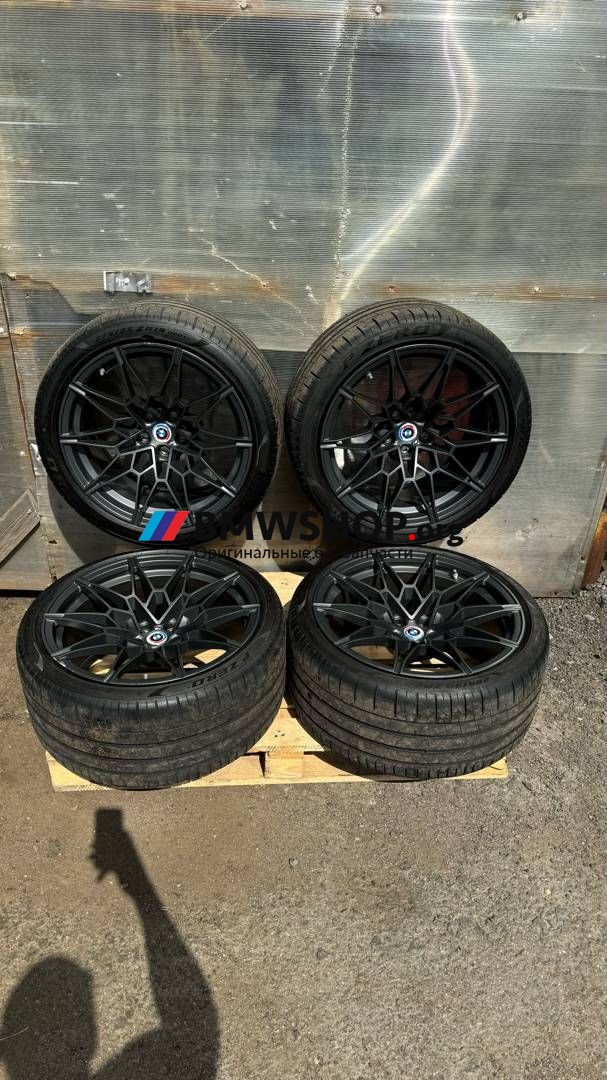 диск литой BMW M4 G82/G83 G82 2022, 3.0 л., S58B30A, бензин, АКПП, c17 brands-hatch-grey metallic, купе, задний привод, 8093937, 8093836