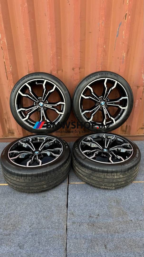 диск литой BMW X4 M F98 [рестайлинг] 2024, 3.0 л., S58B30A, бензин, АКПП, 475 black-sapphire metallic, полный привод, правый руль, 8095560, 8095559