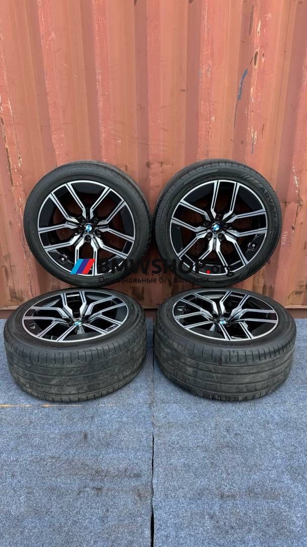 диск литой BMW 7 серия G70 2024, 3.0 л., B57 D30 B, дизель, АКПП, carbonschwarz metallic (416), седан, полный привод, 5A19DE9, 5A19DE8