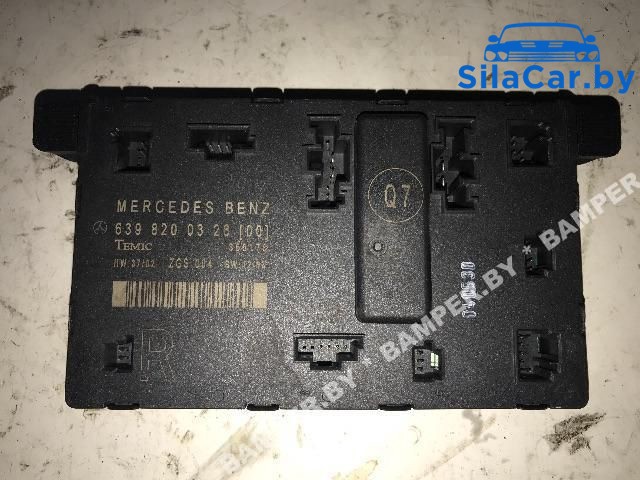 блок комфорта Mercedes-Benz Viano W639 2005 - фото №1