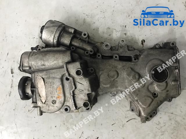 крышка двигателя передняя Volkswagen Golf 4 поколение 2003, 1.6 л., BAG, бензин, хетчбэк 5 дв. - фото №1