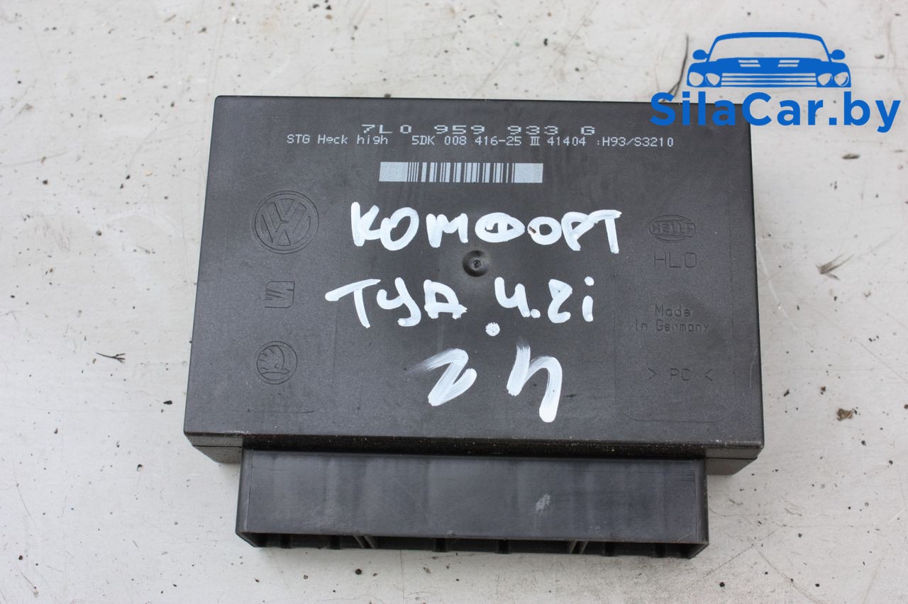 блок комфорта Volkswagen Touareg 1 поколение 2004, 4.2 л., бензин, АКПП - фото №1