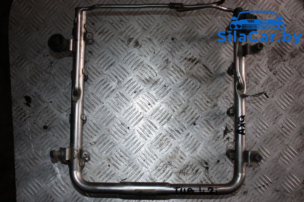 форсунка Volkswagen Touareg 1 поколение 2004, 4.2 л., AXQ, бензин, АКПП, AXQ - фото №1