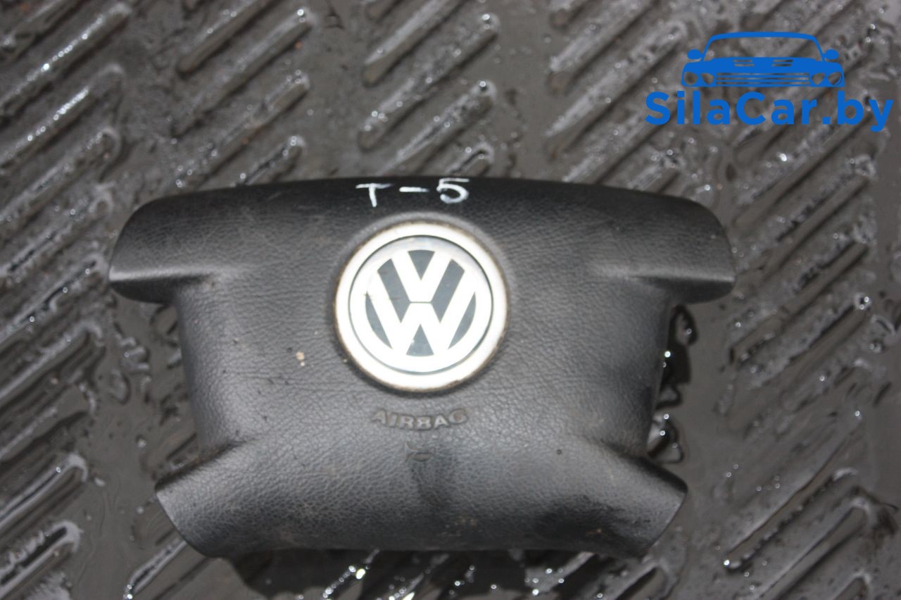 подушка безопасности водителя Volkswagen Transporter T5 2006 - фото №1