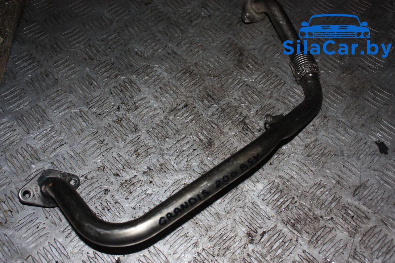 трубка системы рециркуляции EGR Mitsubishi Grandis 1 поколение 2005, 2.0 л., BSY, дизель - фото №1