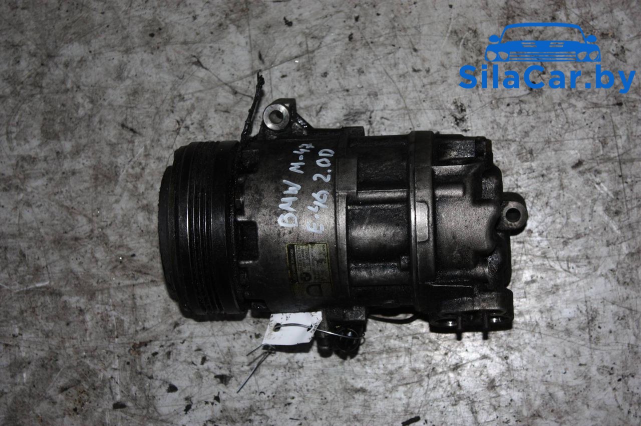 компрессор кондиционера BMW 3 серия E46 2001, 2.0 л., дизель, 64526905643 - фото №1