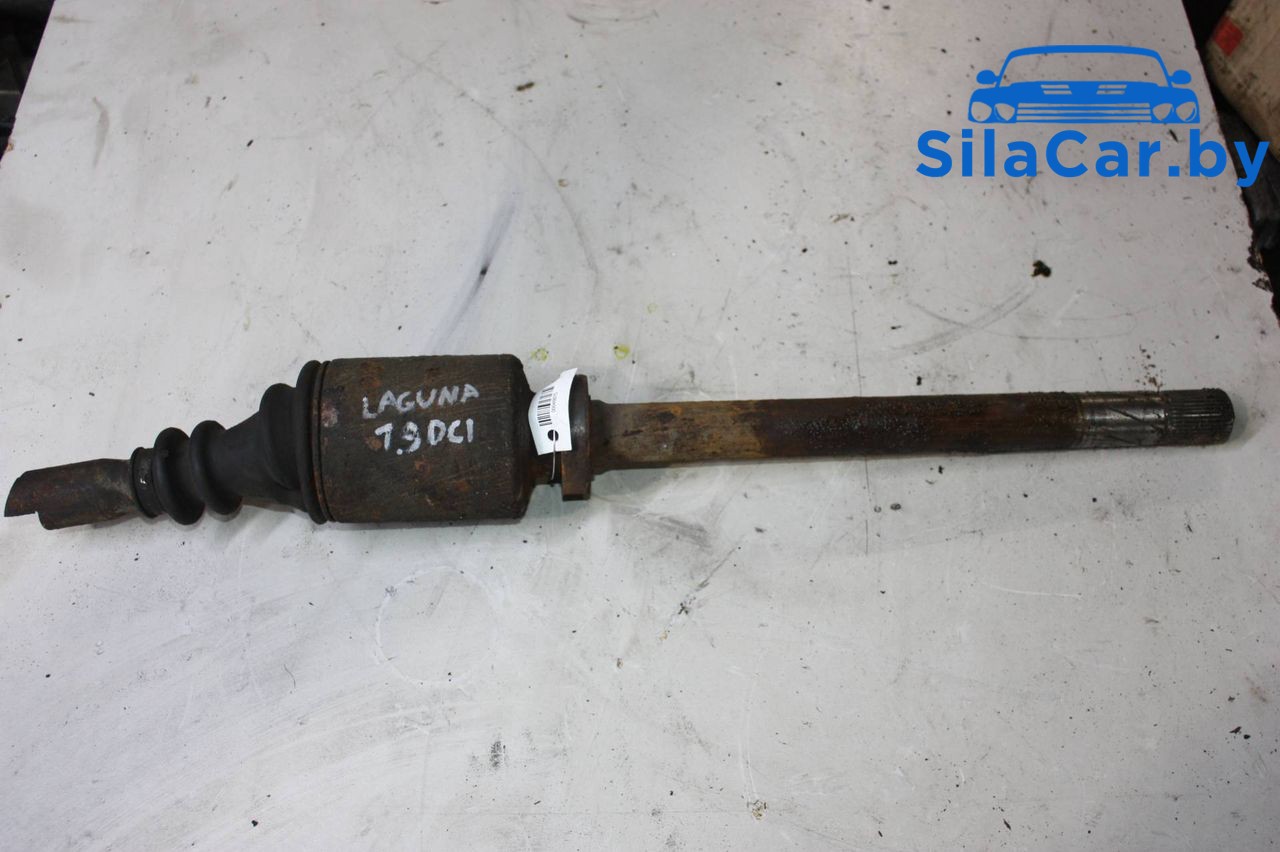 полуось передняя правая (приводной вал, ШРУС) Renault Laguna 2 поколение 2004, 1.9 л., дизель - фото №1