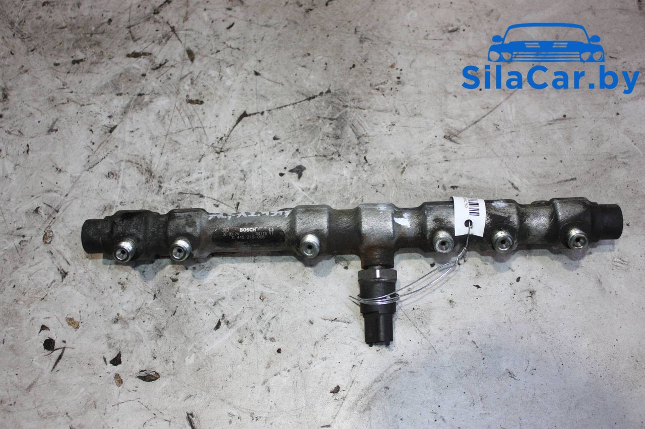 топливная рампа Alfa Romeo 156 932 2001, 2.4 л., дизель, 0445215008 - фото №1