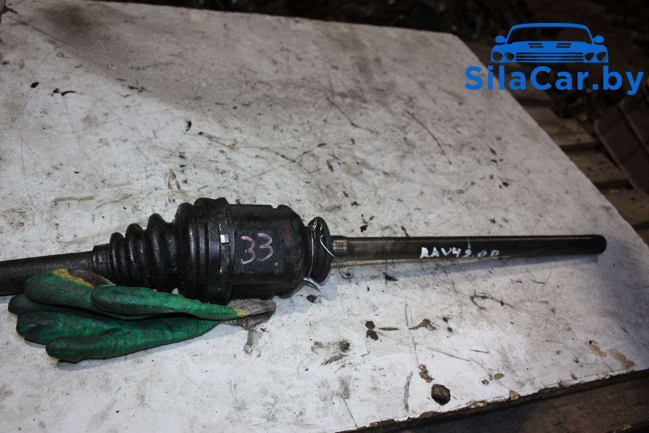 полуось передняя правая (приводной вал, ШРУС) Toyota RAV4 3 поколение (XA30) 2005, 2.0 л., дизель - фото №1