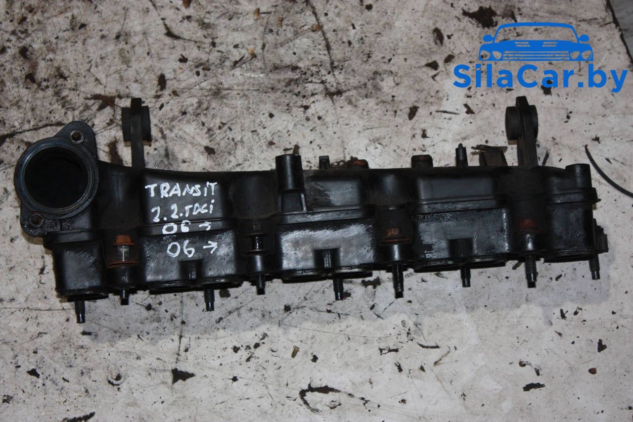 коллектор впускной Ford Transit 7 поколение (2006 - 2013), 2.2 л., дизель, 6C1Q9424AB - фото №1