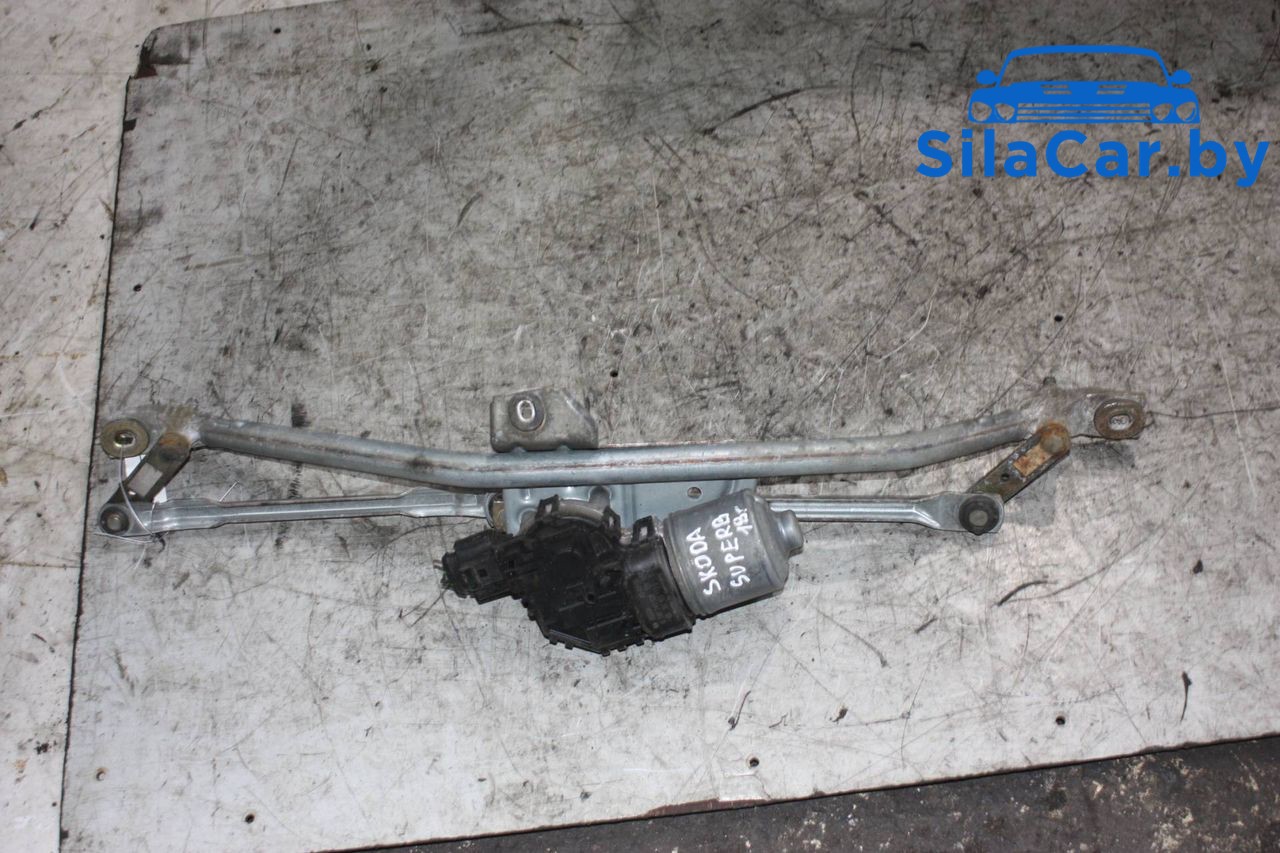 механизм стеклоочистителя (трапеция дворников) Skoda Superb 1 поколение 2004, 0390241528 - фото №1
