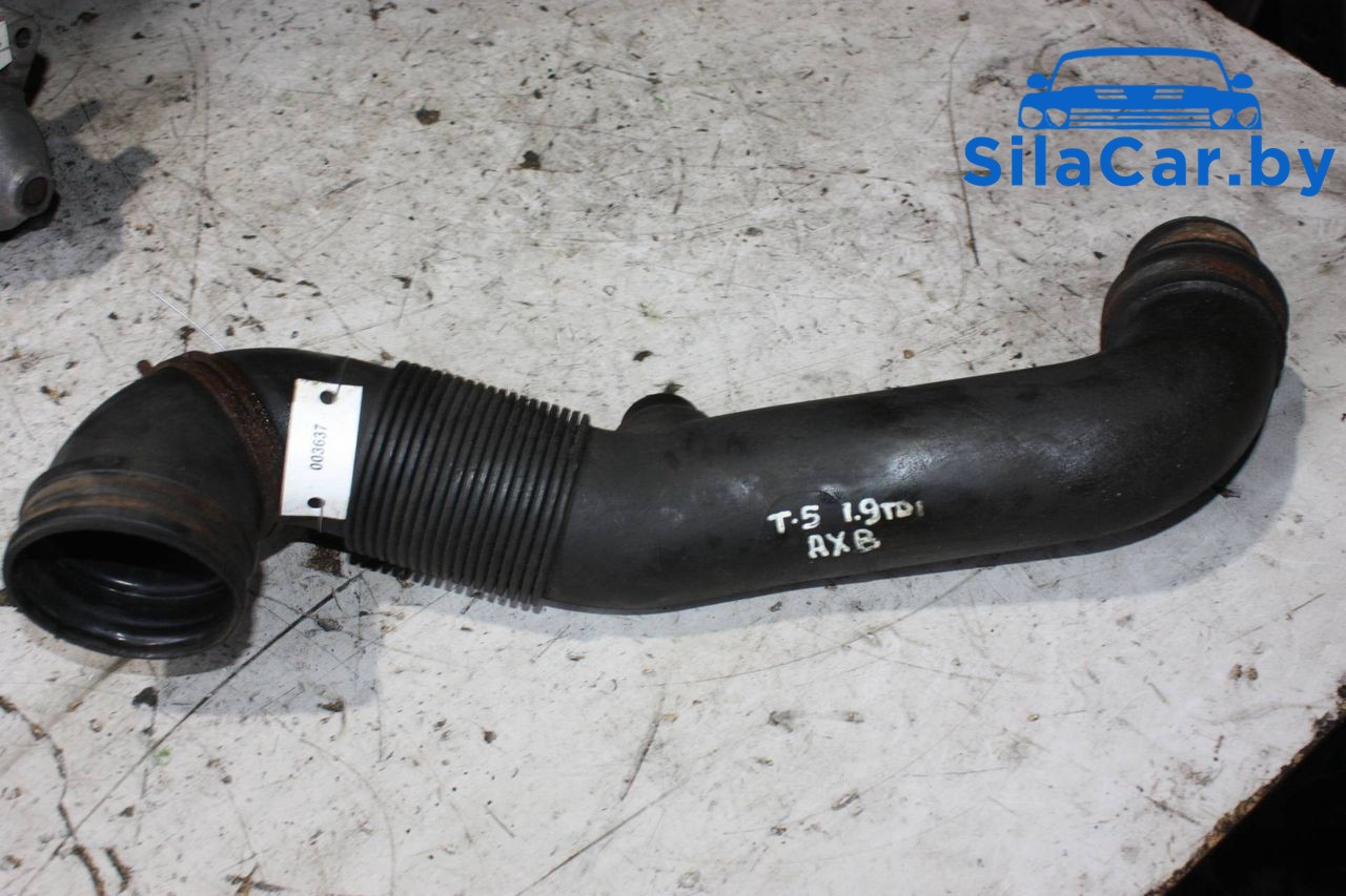 патрубок (трубопровод, шланг) Volkswagen Transporter T5 2007, 1.9 л., дизель, 7H0129615 - фото №1
