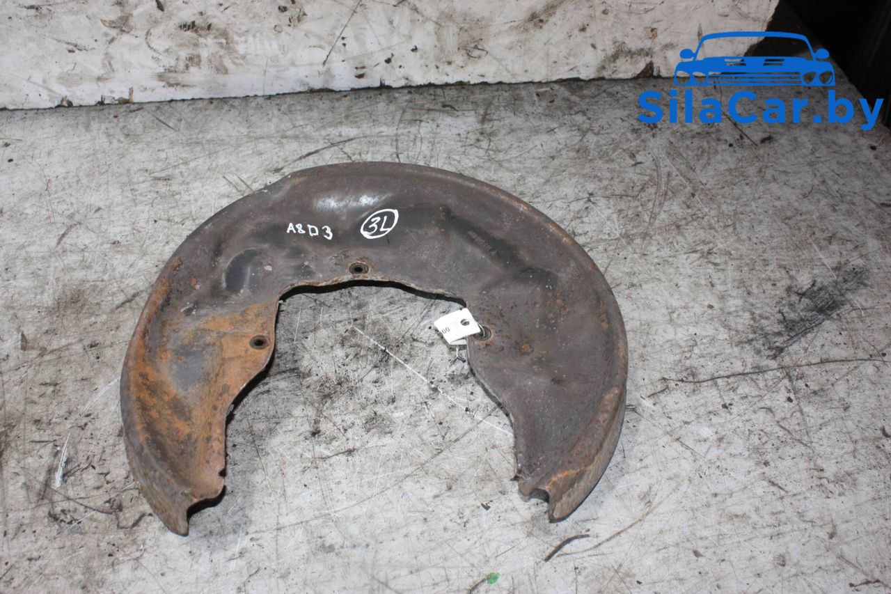 защитный кожух тормозного механизма Audi A8 D3/4E 2003, 4.0 л., дизель, 4E0615611A - фото №1