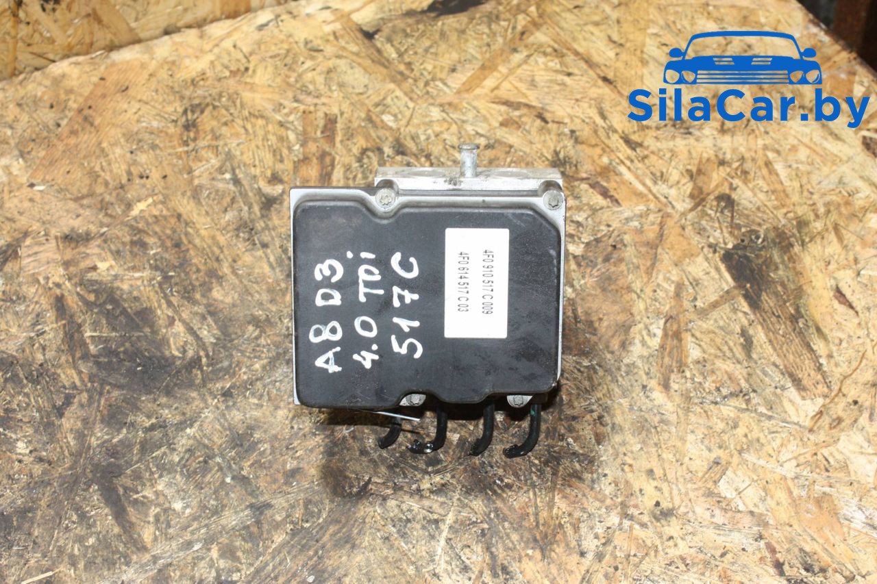 блок ABS Audi A6 4F/C6 (2004 - 2008), дизель, 4F0910517C., 4F014517C - фото №1