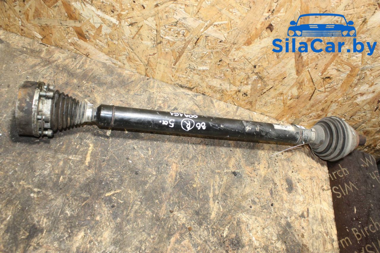 полуось передняя правая (приводной вал, ШРУС) Volkswagen Passat B6 (2005 - 2010), 2.0 л., дизель, 3S0407272BS - фото №1