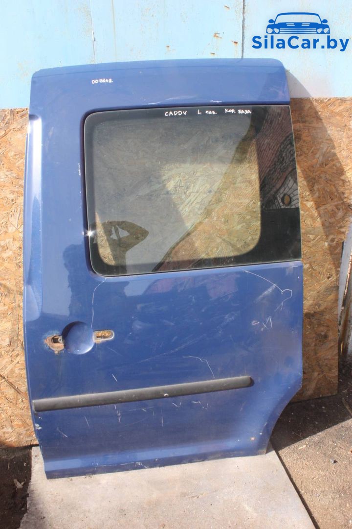 дверь сдвижная Volkswagen Caddy 3 поколение (2004 - 2010), 1.9 л., дизель - фото №1
