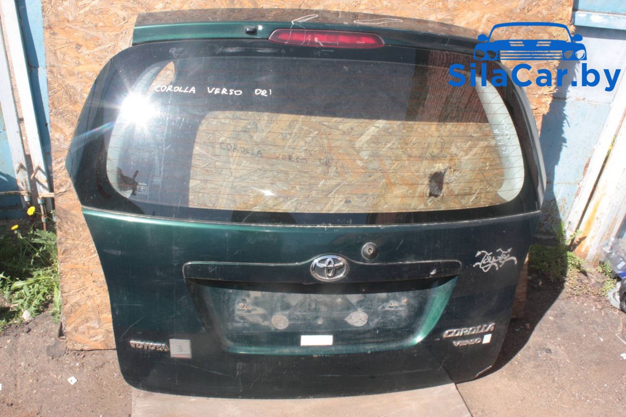 крышка багажника (дверь 3-5) Toyota Corolla Verso 1 поколение E121 2002 - фото №1