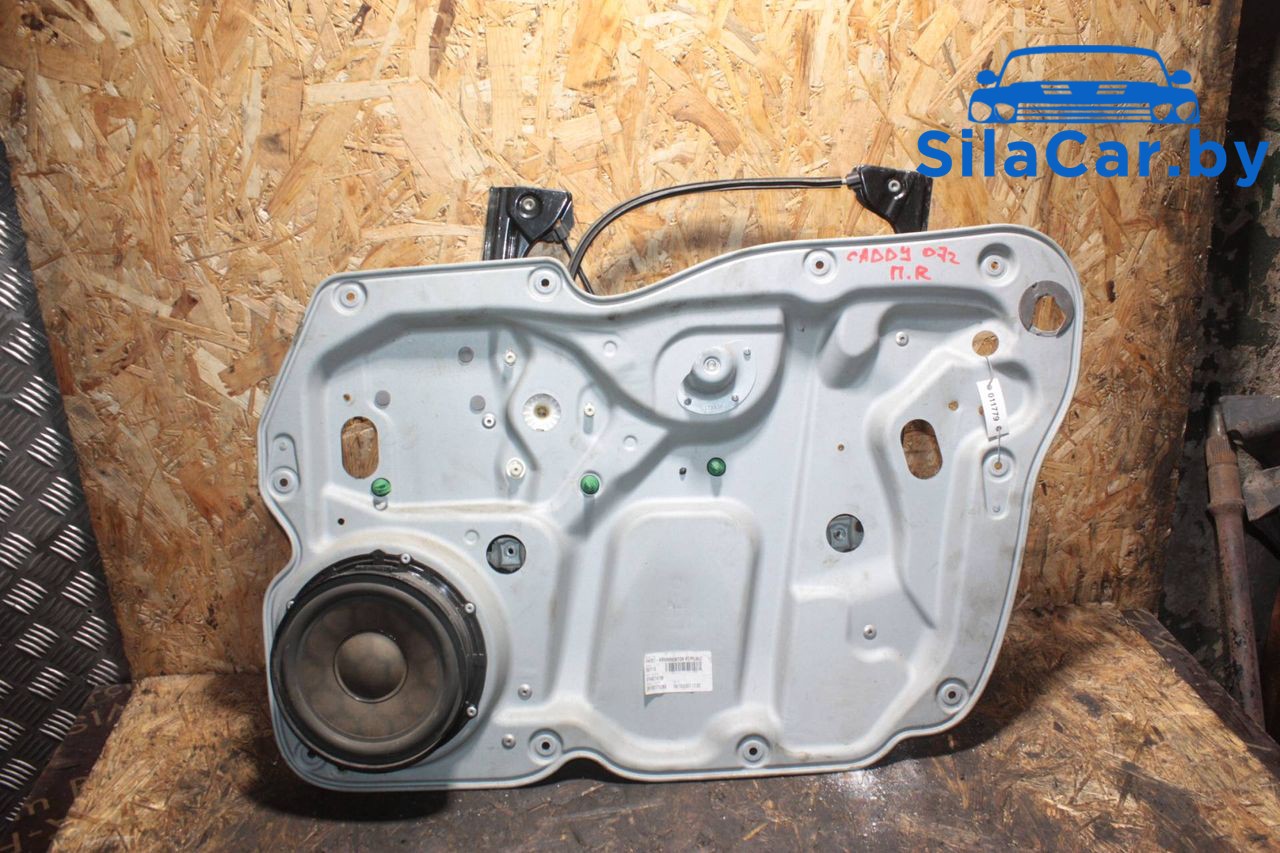 стеклоподъемник передний правый Volkswagen Caddy 3 поколение (2004 - 2010), 1.9 л., дизель, 2K1837752BS - фото №1