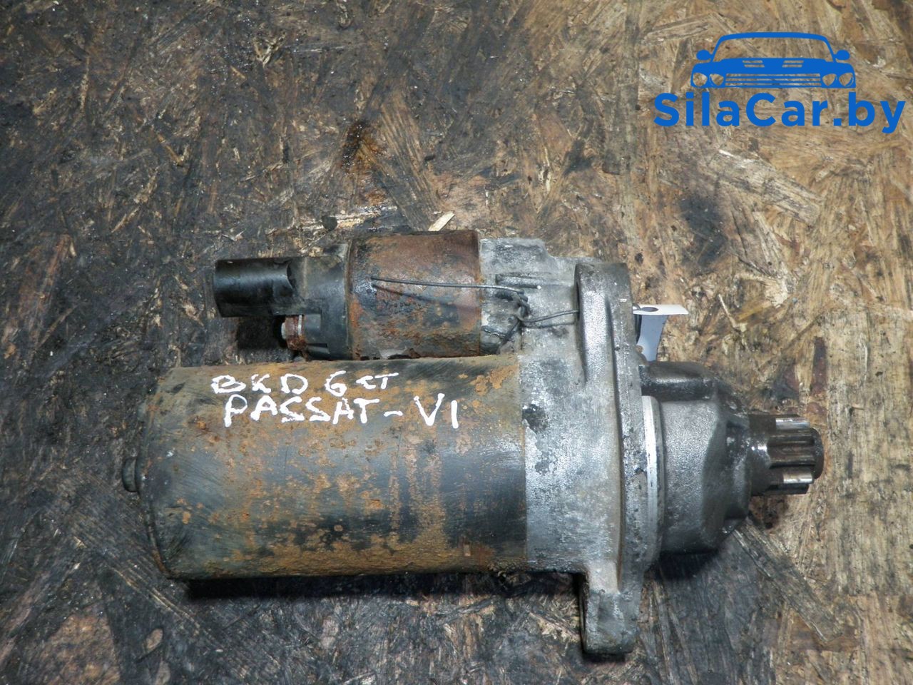 стартер Volkswagen Passat B6 2006, 2.0 л., дизель - фото №1