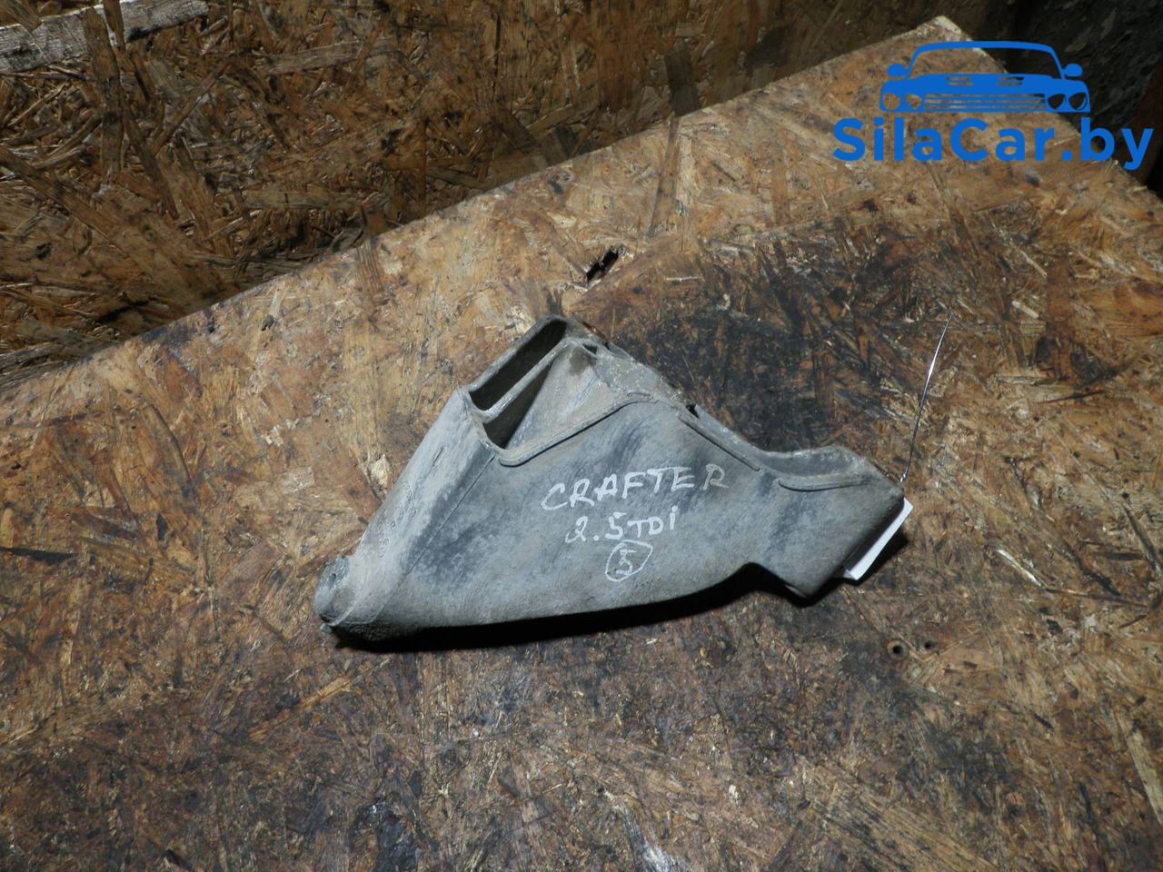 кронштейн двигателя Volkswagen Crafter 1 поколение 2009, 2.5 л., BJK, дизель, МКПП, 076199307 - фото №1