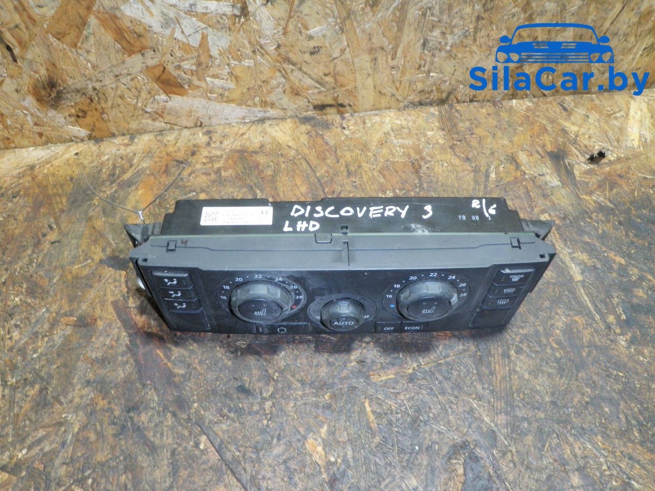 блок управления печки / климат-контроля Land Rover Discovery 3 поколение 2008, 2.7 л., 276DT, дизель, JFC501110 - фото №1