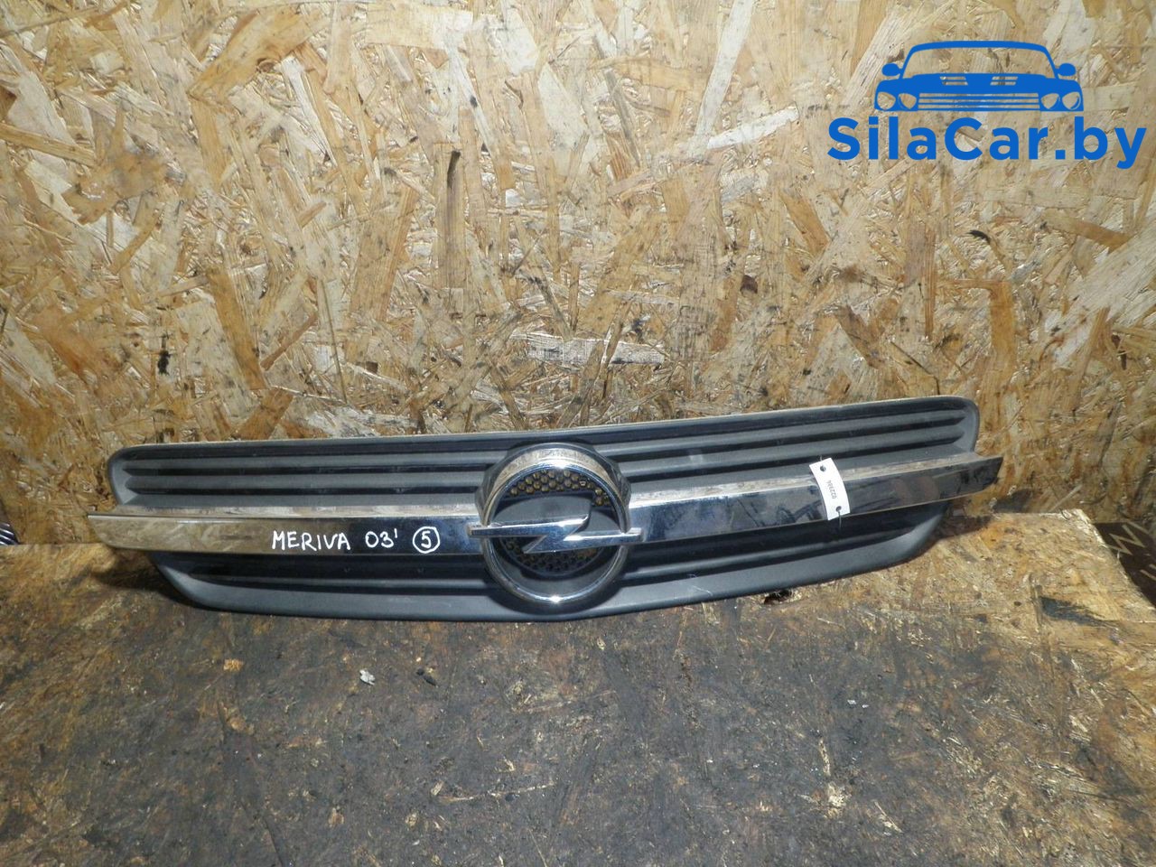 решетка радиатора Opel Meriva 1 поколение (A) 2003, 1.6 л., бензин, МКПП - фото №1