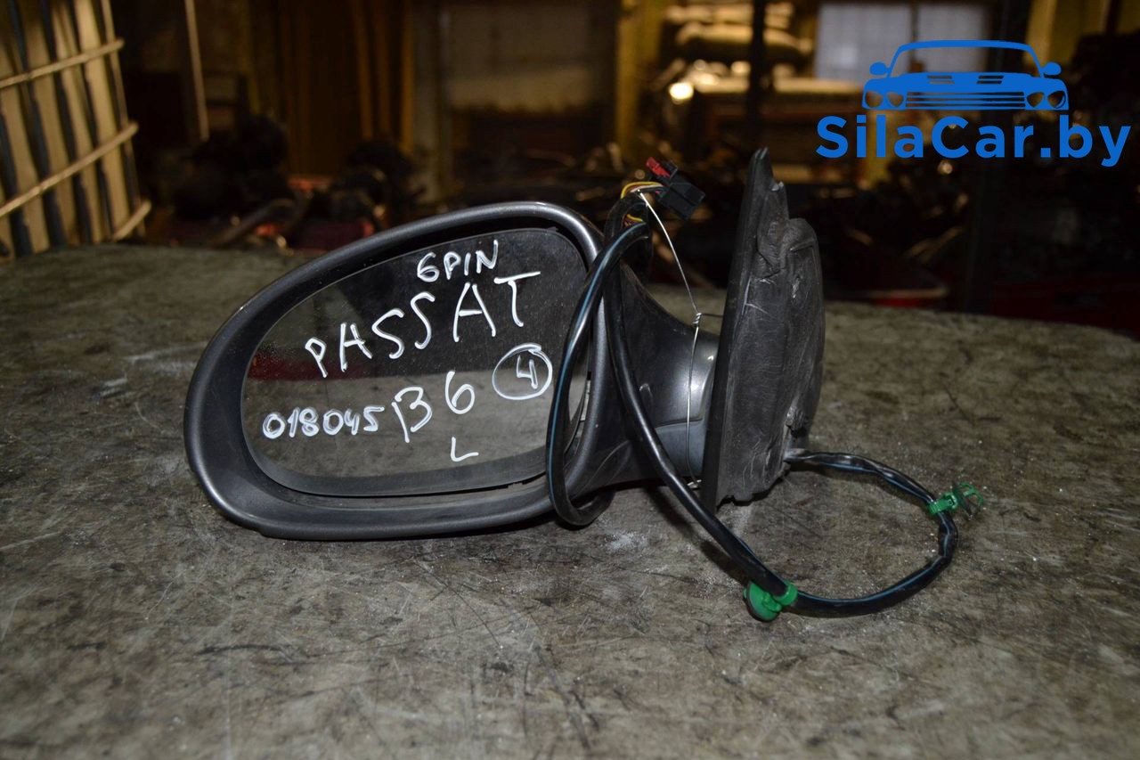 зеркало наружное левое Volkswagen Passat B6 2008, 1.9 л., дизель - фото №1