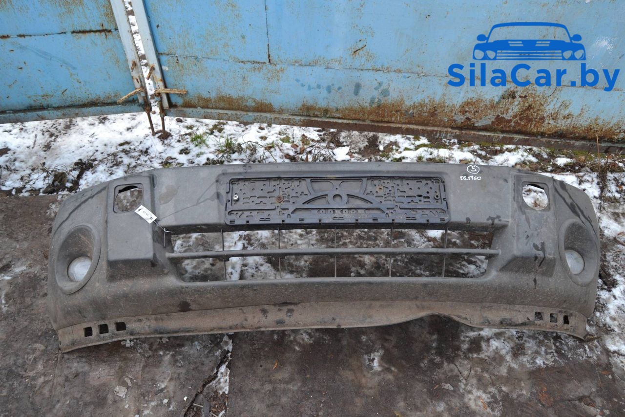 бампер передний Ford Transit Connect 1 поколение 2008, 1.8 л., дизель - фото №1