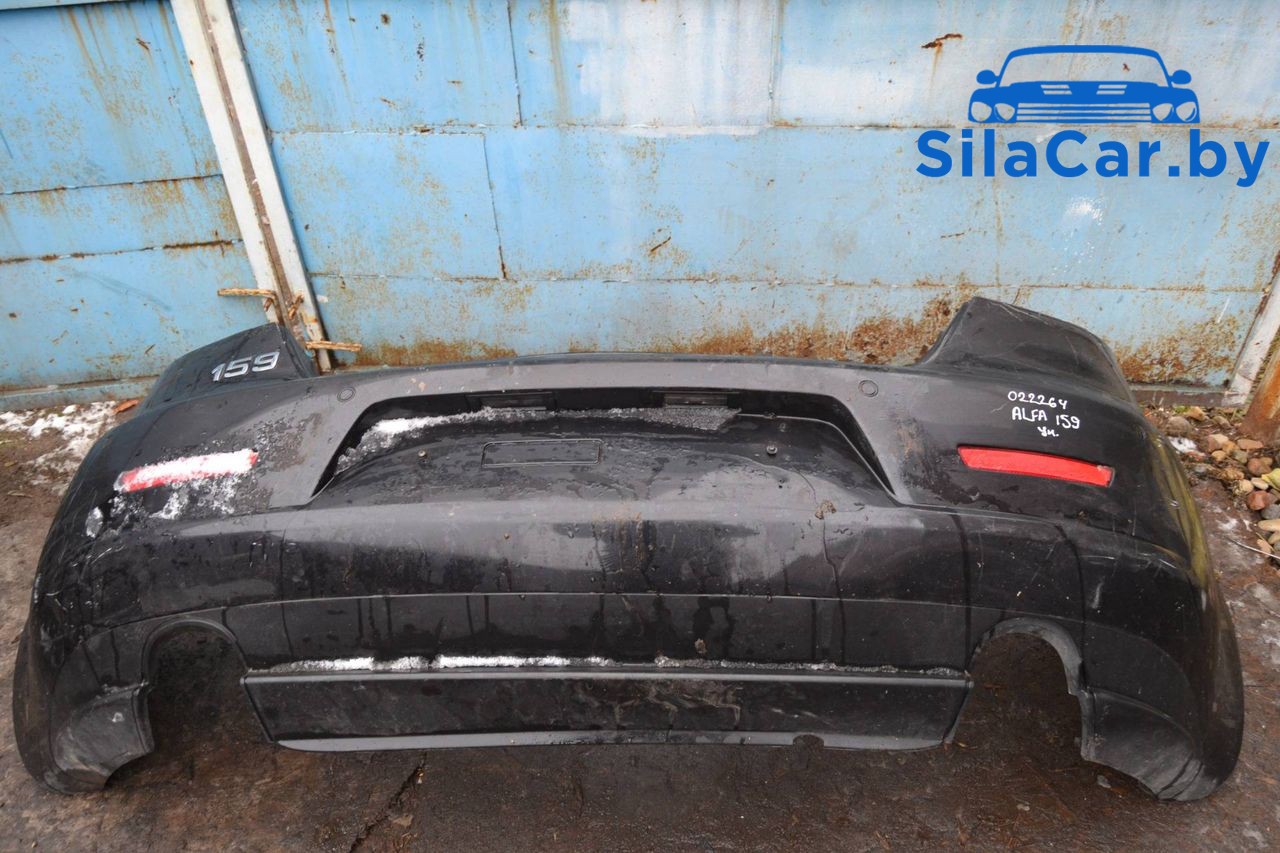бампер задний Alfa Romeo 159 1 поколение (2005 - 2011), 2.4 л., дизель, МКПП, полный привод - фото №1