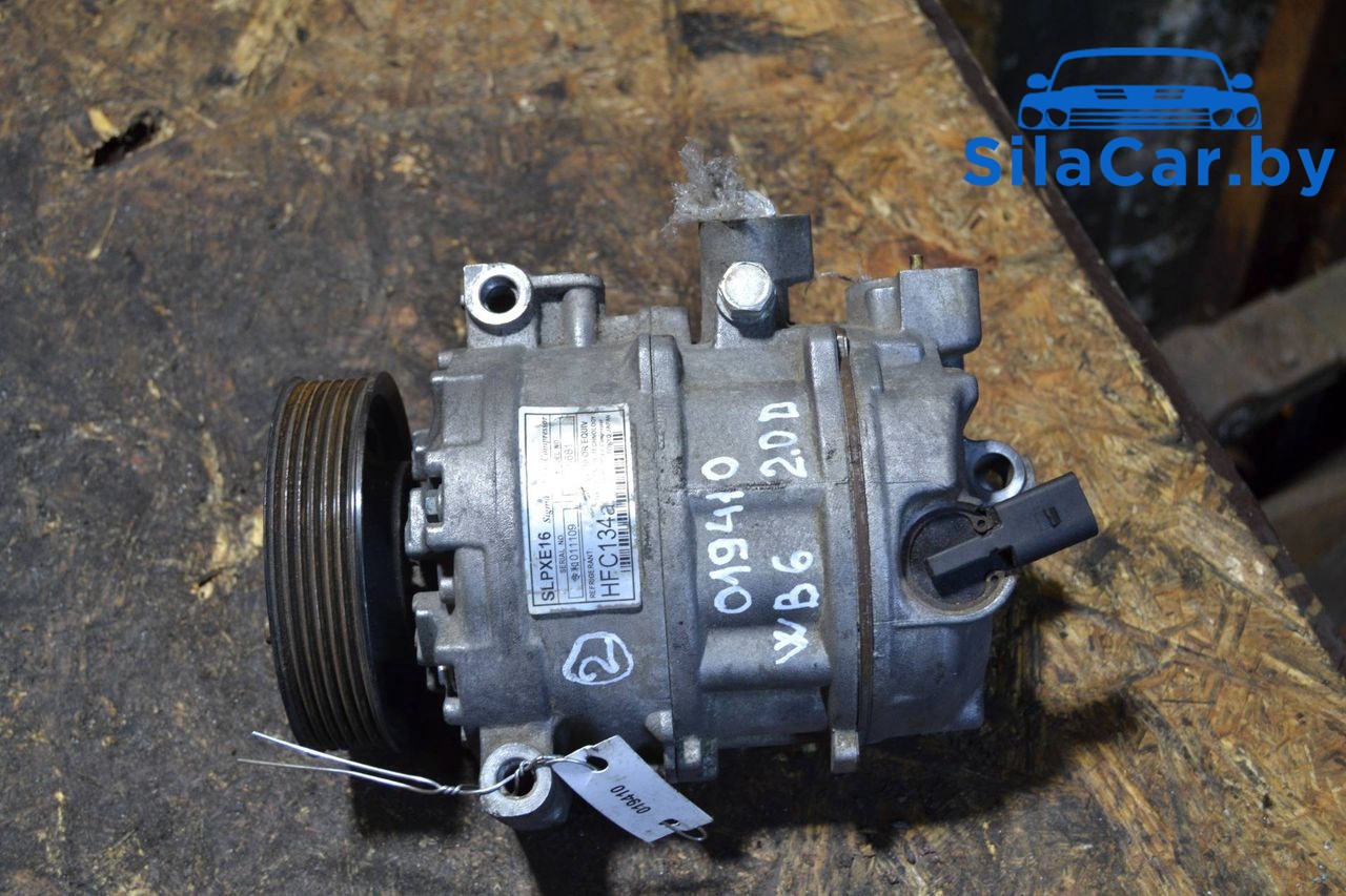 компрессор кондиционера Volkswagen Passat B7 2012, 2.0 л., дизель, универсал, SLPXE16 - фото №1