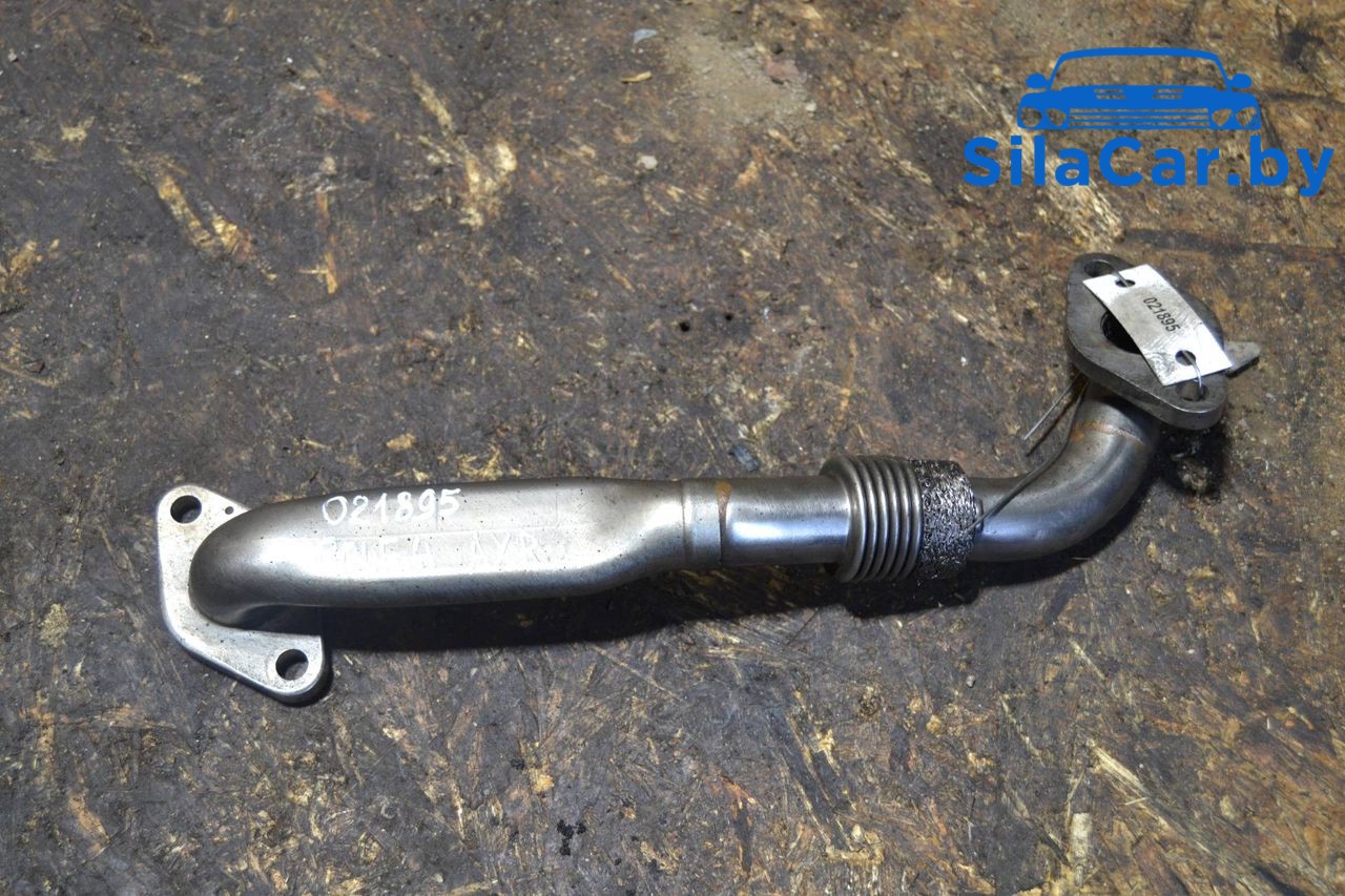 трубка системы рециркуляции EGR Volkswagen Golf 4 поколение 2001, 1.9 л., AXR, дизель, 038131521BM - фото №1